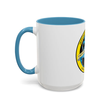 International Maritime Officers School USCG (U.S. Coast Guard) Accent Coffee Mug