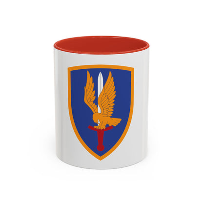 1st Aviation Brigade (U.S. Army) Accent Coffee Mug