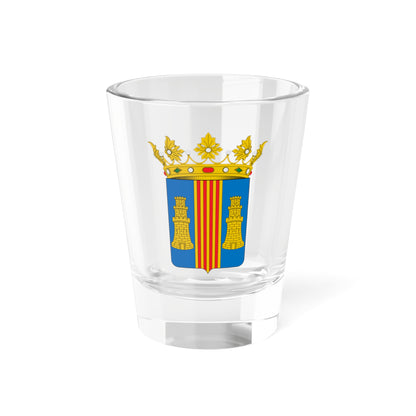 Escudo de Magallón (Spain) (Coat of Arms) Shot Glass 1.5oz