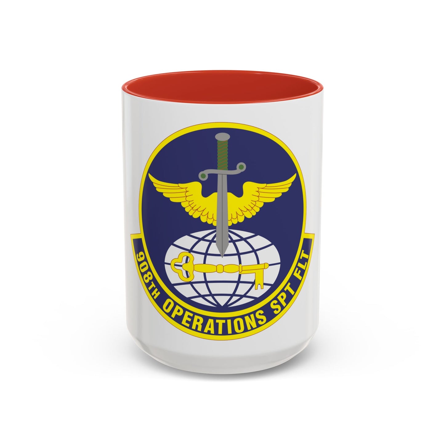 908th Operations Support Flight (U.S. Air Force) Accent Coffee Mug