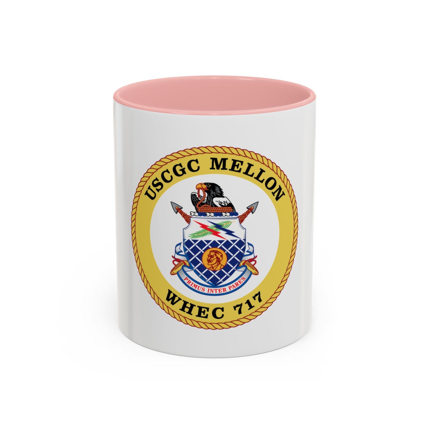 USCG Mellon WHEC 717 Gold Anniversary (U.S. Coast Guard) Accent Coffee Mug
