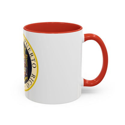 Seal of the Governor of Puerto Rico - Accent Coffee Mug