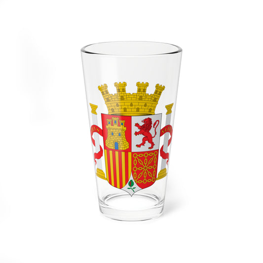 Escudo de la Segunda República Española (Spain) (Coat of Arms) Pint Glass 16oz