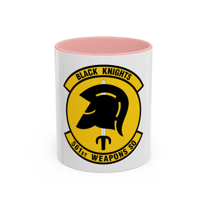 561 Weapons Squadron ACC (U.S. Air Force) Accent Coffee Mug