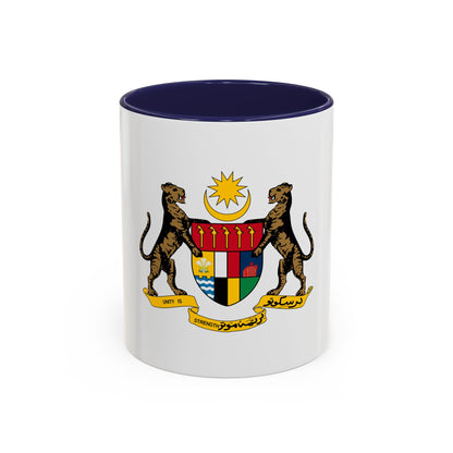 Coat of arms of the Federation of Malaya - Accent Coffee Mug