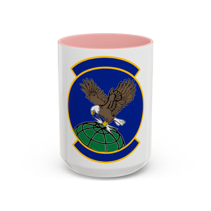 100 Aircraft Maintenance Squadron USAFE (U.S. Air Force) Accent Coffee Mug