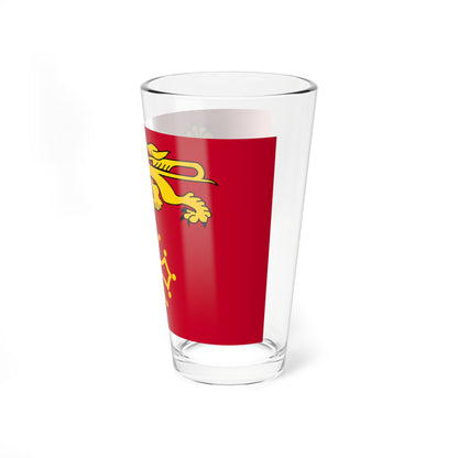 Flag of Tarn-et-Garonne variant (France) Pint Glass 16oz