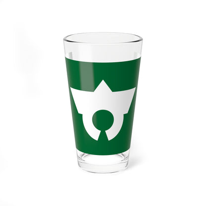 Flag of Ono Iwate 1977-2006 (Japan) Pint Glass 16oz