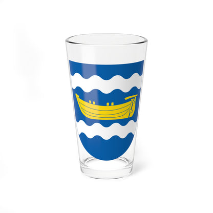 Uusimaa.vaakuna (Finland) (Coat of Arms) Pint Glass 16oz