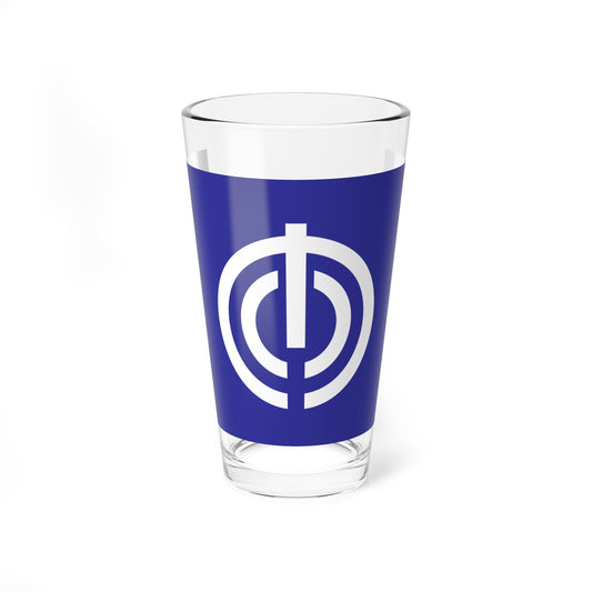 Flag of Naha Okinawa (Japan) Pint Glass 16oz