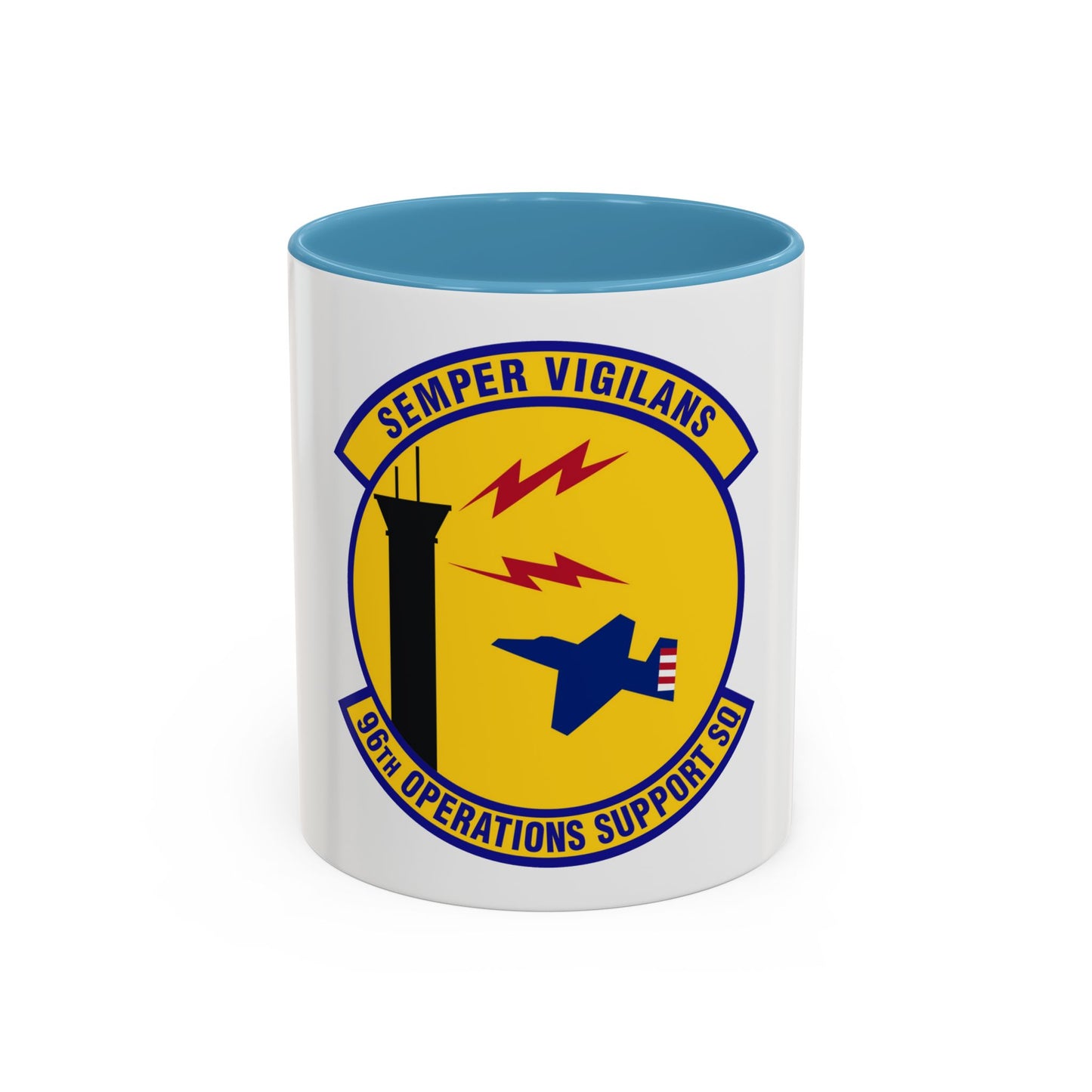 96th Operations Support Squadron (U.S. Air Force) Accent Coffee Mug