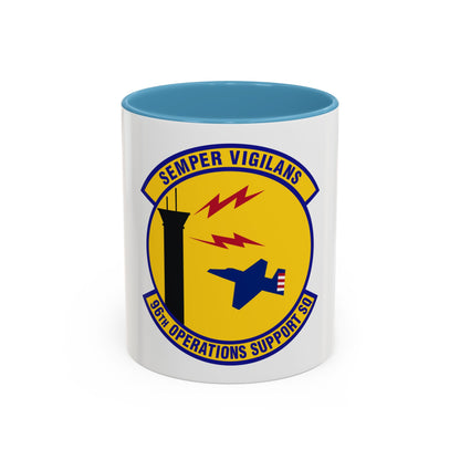 96th Operations Support Squadron (U.S. Air Force) Accent Coffee Mug