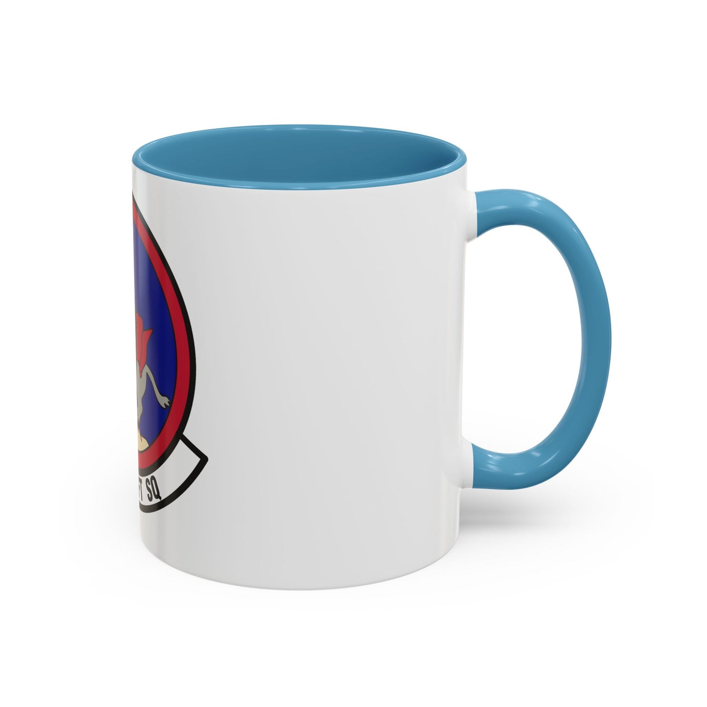 22d Airlift Squadron (U.S. Air Force) Accent Coffee Mug