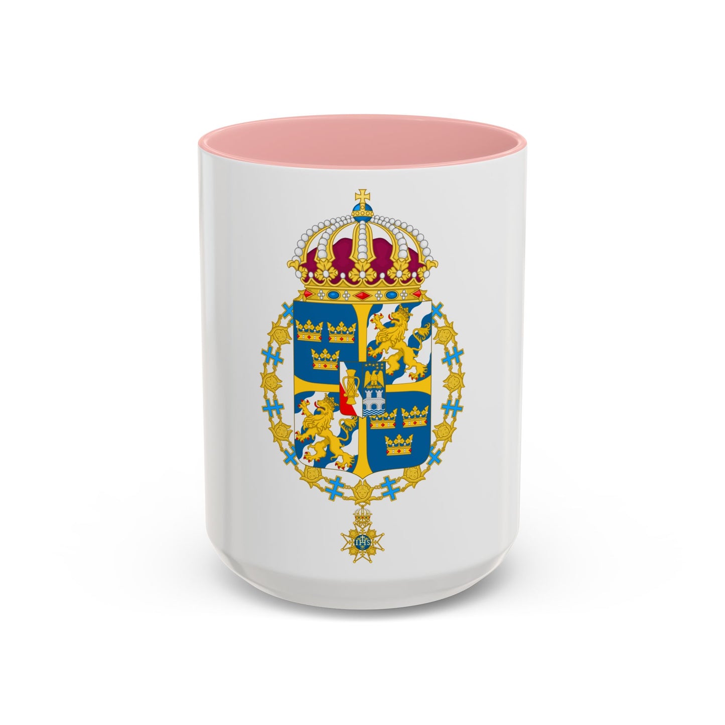 Great coat of arms of Sweden 3 - Accent Coffee Mug