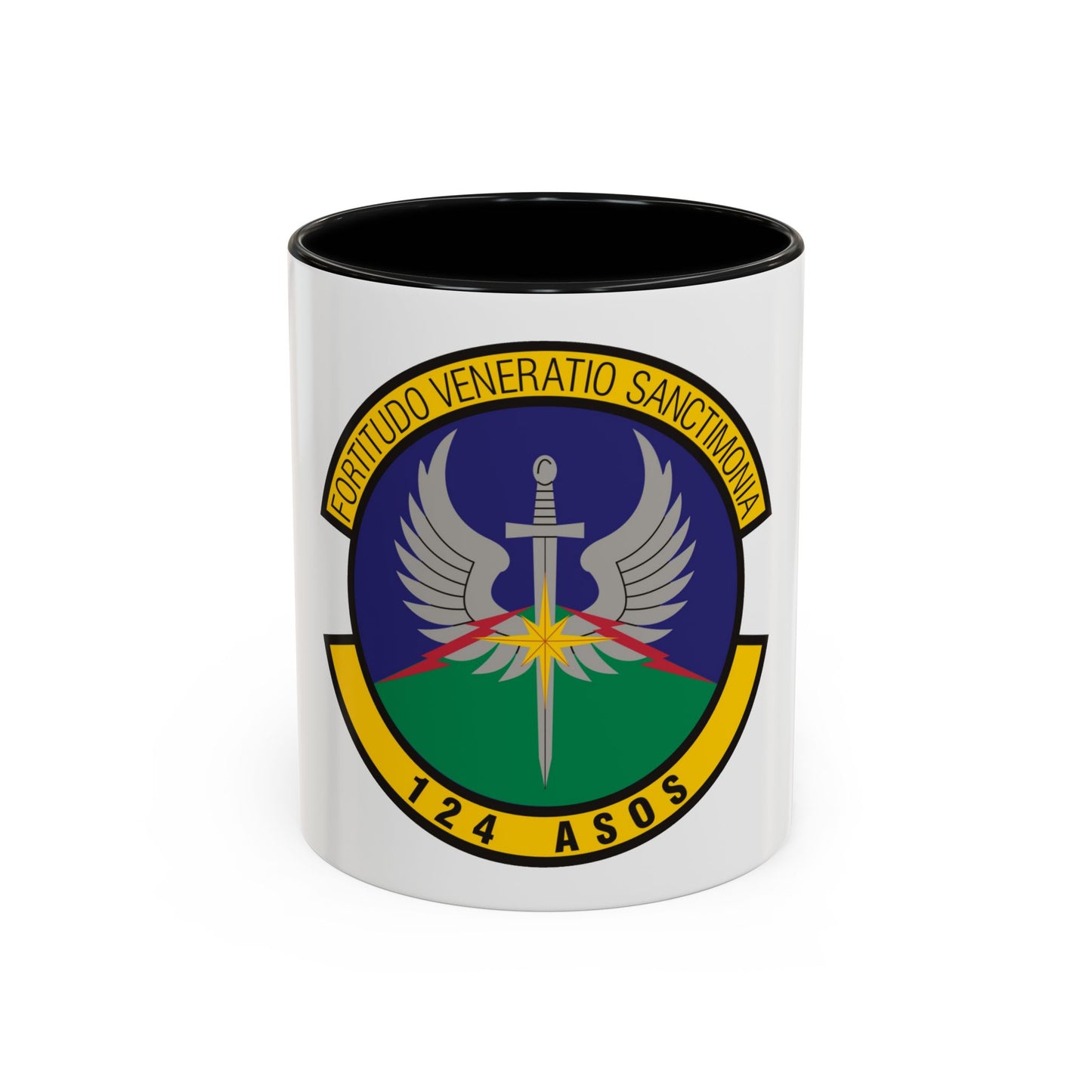 124th Air Support Operations Squadron (U.S. Air Force) Accent Coffee Mug