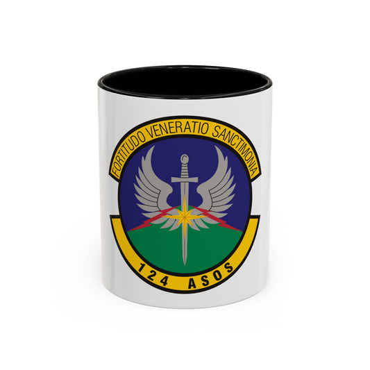 124th Air Support Operations Squadron (U.S. Air Force) Accent Coffee Mug