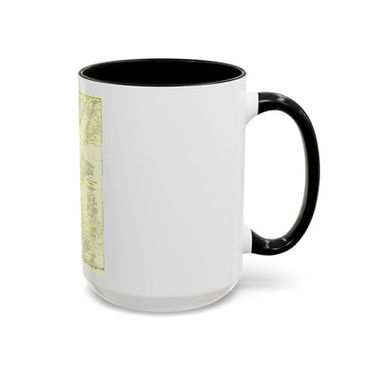 China, North Eastern (1900) (Map) Accent Coffee Mug