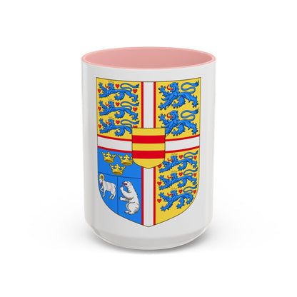 Royal arms of Denmark - Accent Coffee Mug