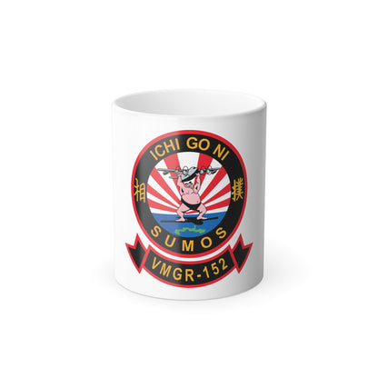 VMGR 152 Sumos ICHI GO NI (U.S. Navy) Color Changing Mug 11oz