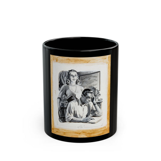 Christian Herald Magazine 2 (Christian Herald Publ., c. 1940s) - Black Coffee Mug-11oz-Go Mug Yourself