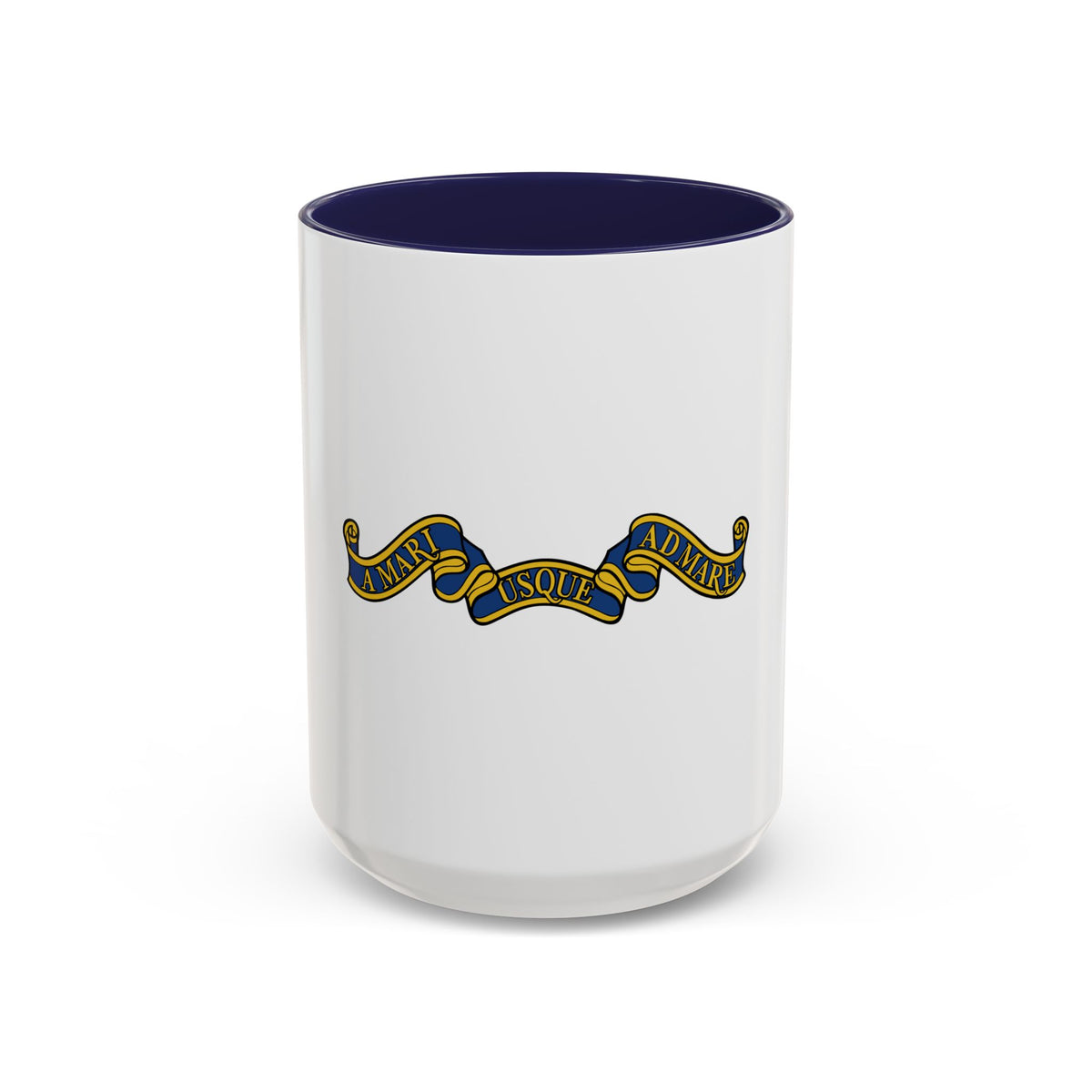 Canadian Motto - Accent Coffee Mug