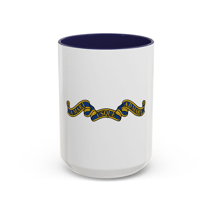 Canadian Motto - Accent Coffee Mug