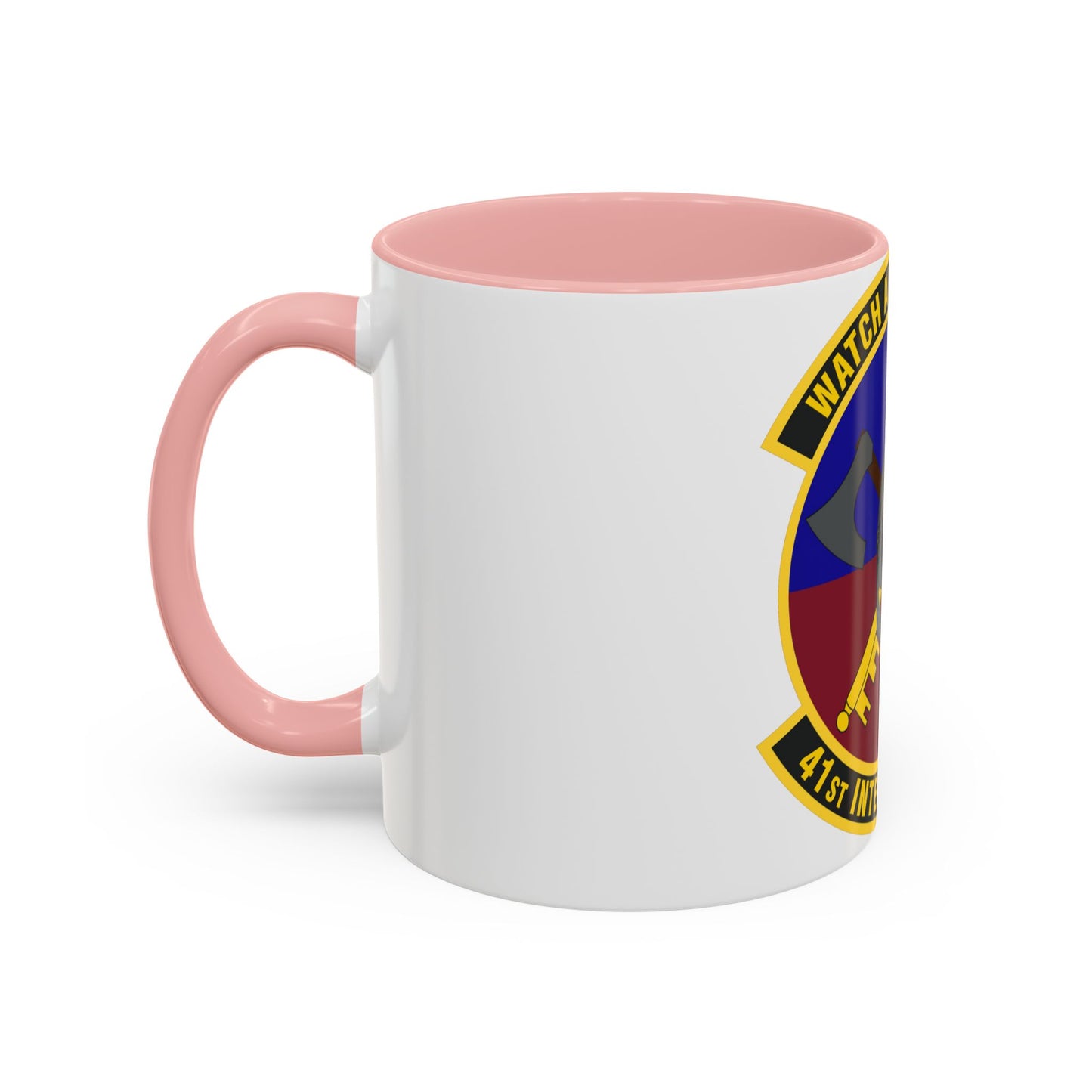 41 Intelligence Squadron ACC (U.S. Air Force) Accent Coffee Mug