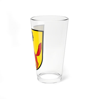 DEU Abtswind COA (Germany) (Coat of Arms) Pint Glass 16oz