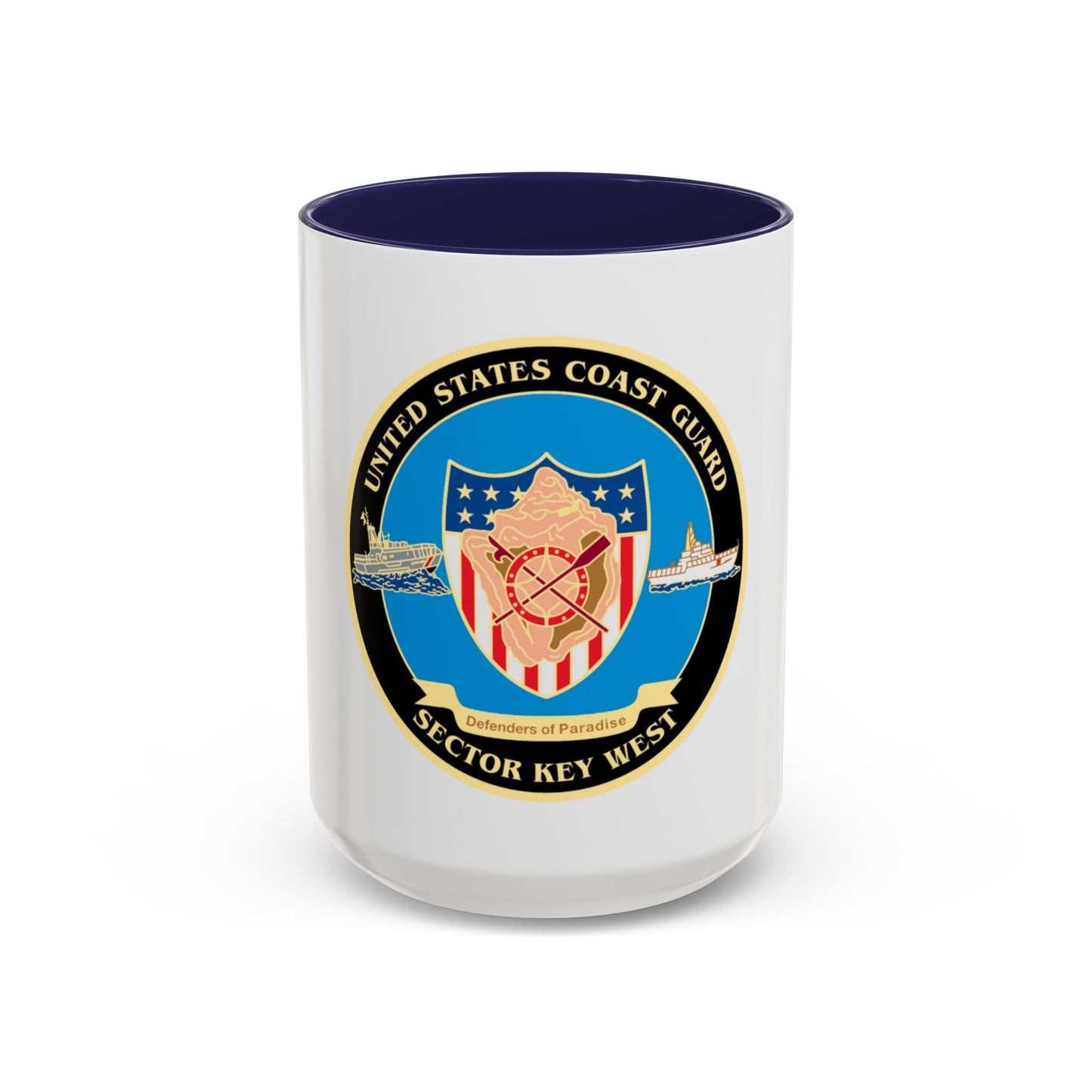 USCG Sector Key West   New 2006 (U.S. Coast Guard) Accent Coffee Mug