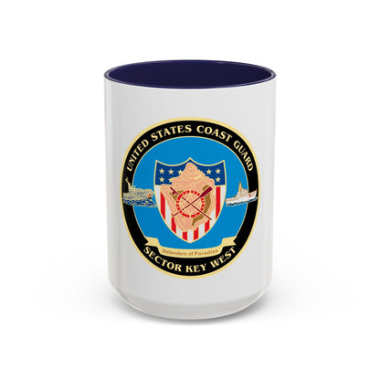 USCG Sector Key West   New 2006 (U.S. Coast Guard) Accent Coffee Mug