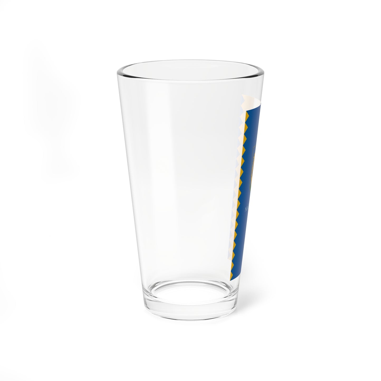 Flag of Nagylengyel variant (Hungary) Pint Glass 16oz