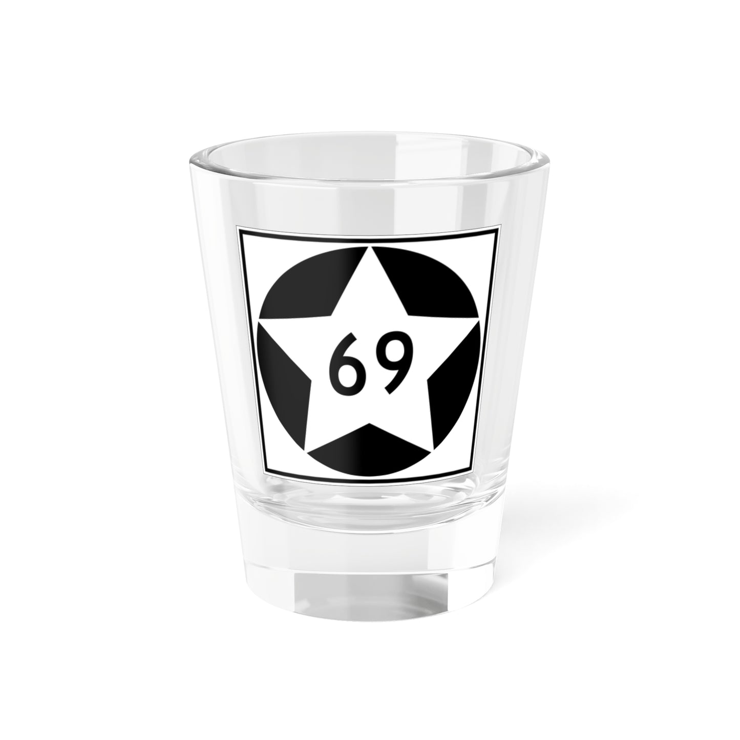 MN-69 1934 (Minnesota) (Road Sign) Shot Glass 1.5oz