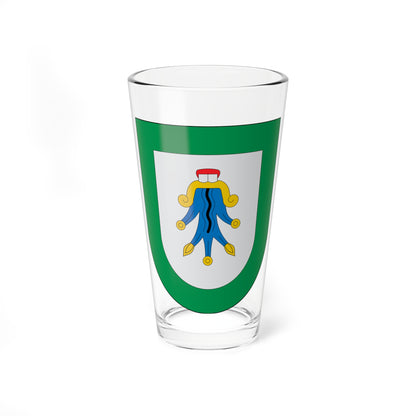 Escudo Aquixtla (Mexico) (Coat of Arms) Pint Glass 16oz
