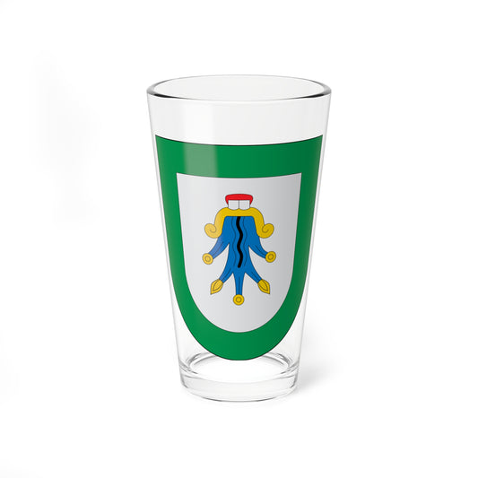 Escudo Aquixtla (Mexico) (Coat of Arms) Pint Glass 16oz