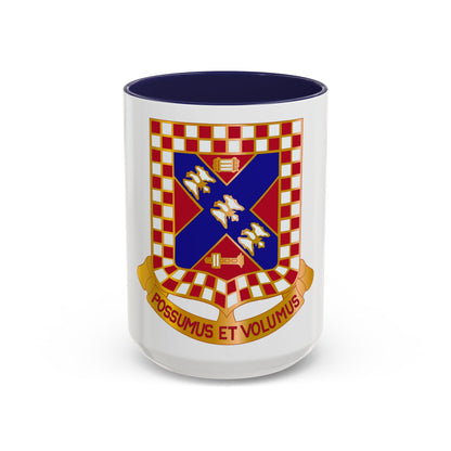 140th Field Artillery Battalion (U.S. Army) Accent Coffee Mug