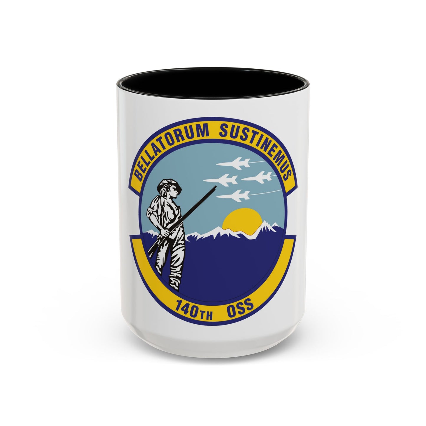 140th Operations Support Squadron (U.S. Air Force) Accent Coffee Mug