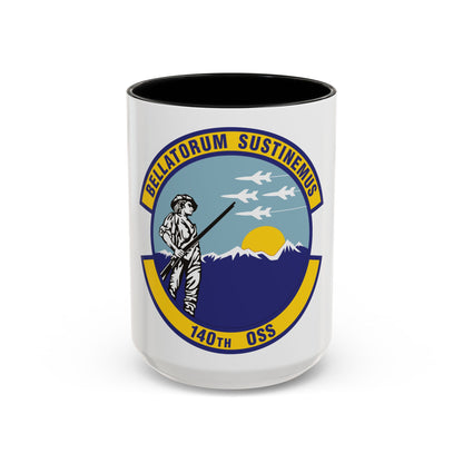140th Operations Support Squadron (U.S. Air Force) Accent Coffee Mug