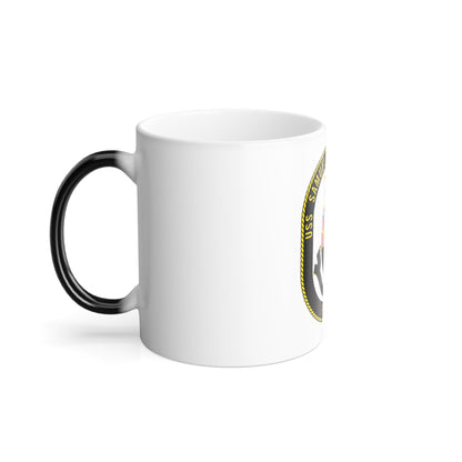 USS Samuel Elliot Morison FFG 13 (U.S. Navy) Color Changing Mug 11oz