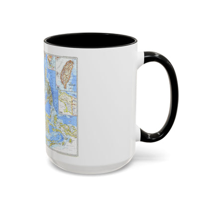 Asia - Southeast (1968) (Map) Accent Coffee Mug