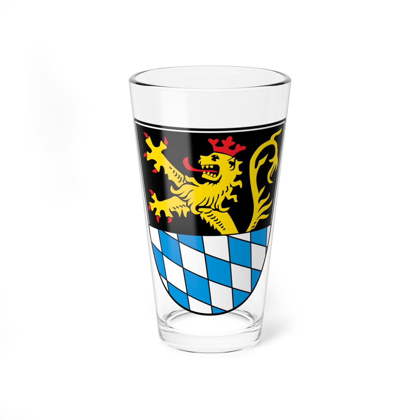 DEU Amberg COA (Germany) (Coat of Arms) Pint Glass 16oz