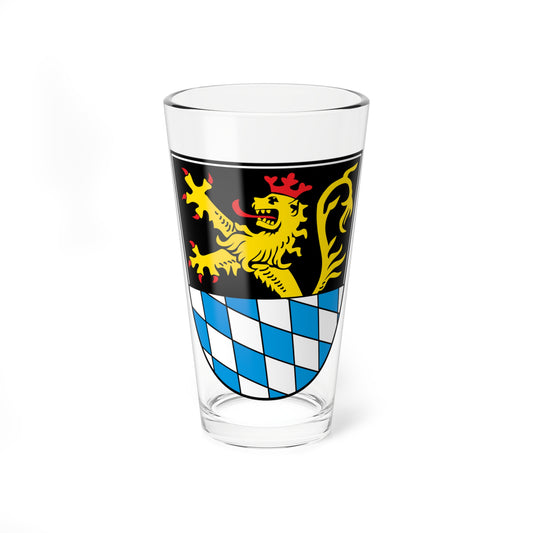 DEU Amberg COA (Germany) (Coat of Arms) Pint Glass 16oz
