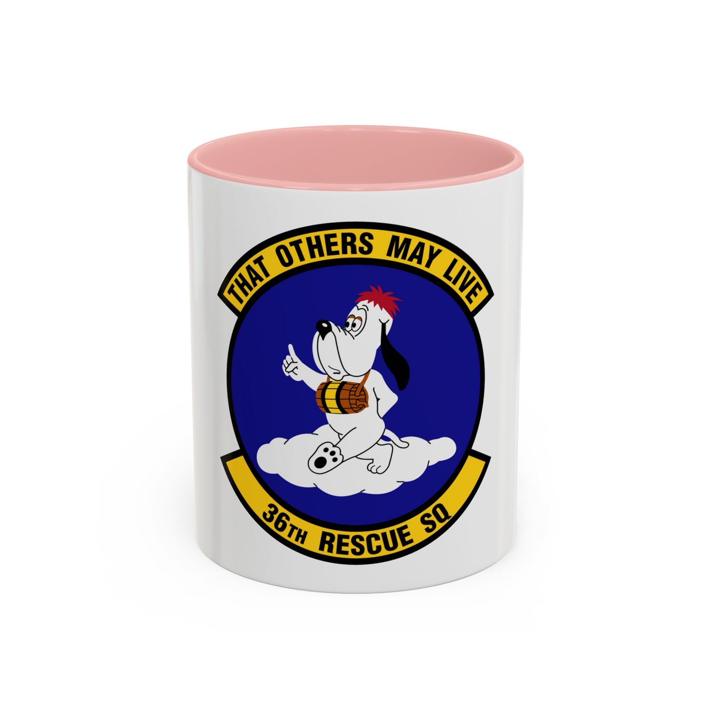 36 Rescue Sq AETC (U.S. Air Force) Accent Coffee Mug