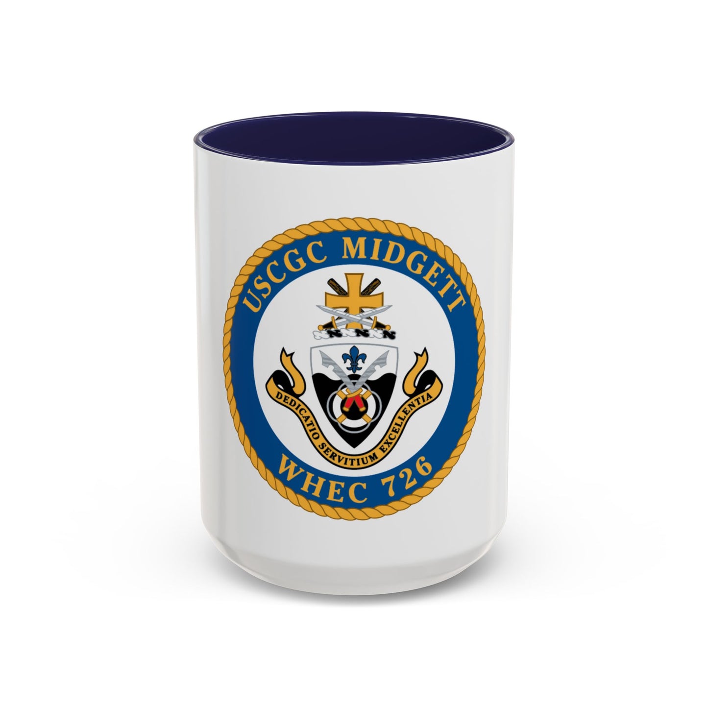 USCG Midgett WHEC 726 (U.S. Coast Guard) Accent Coffee Mug