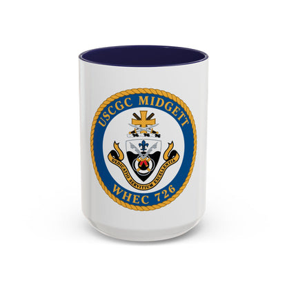 USCG Midgett WHEC 726 (U.S. Coast Guard) Accent Coffee Mug