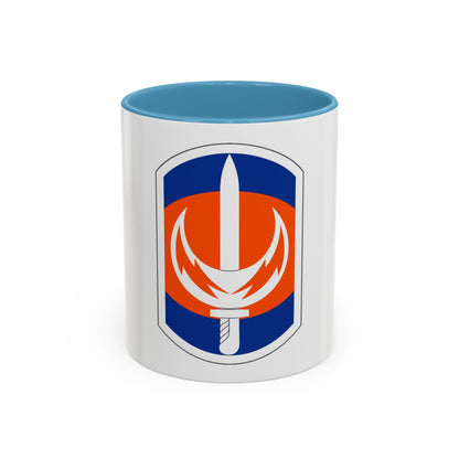 228 Signal Brigade (U.S. Army) Accent Coffee Mug