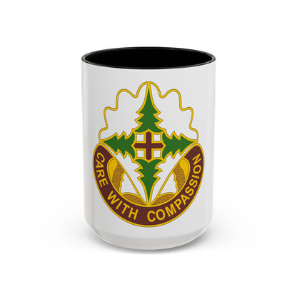Madigan Medical Center (U.S. Army) Accent Coffee Mug