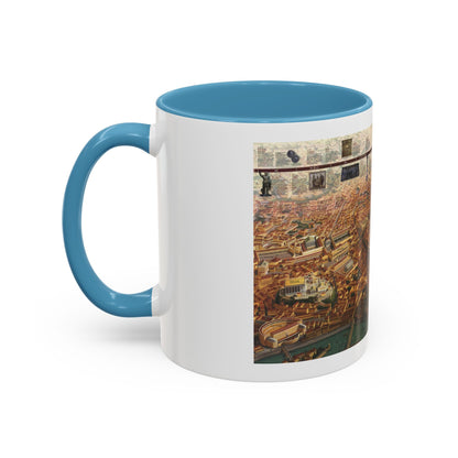 Romans, The (1997) (Map) Accent Coffee Mug