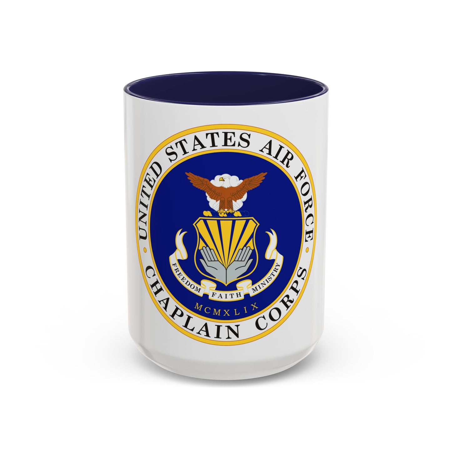 Air Force Chaplain Corps (U.S. Air Force) Accent Coffee Mug