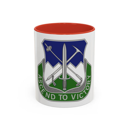 172nd Infantry Regiment (U.S. Army) Accent Coffee Mug