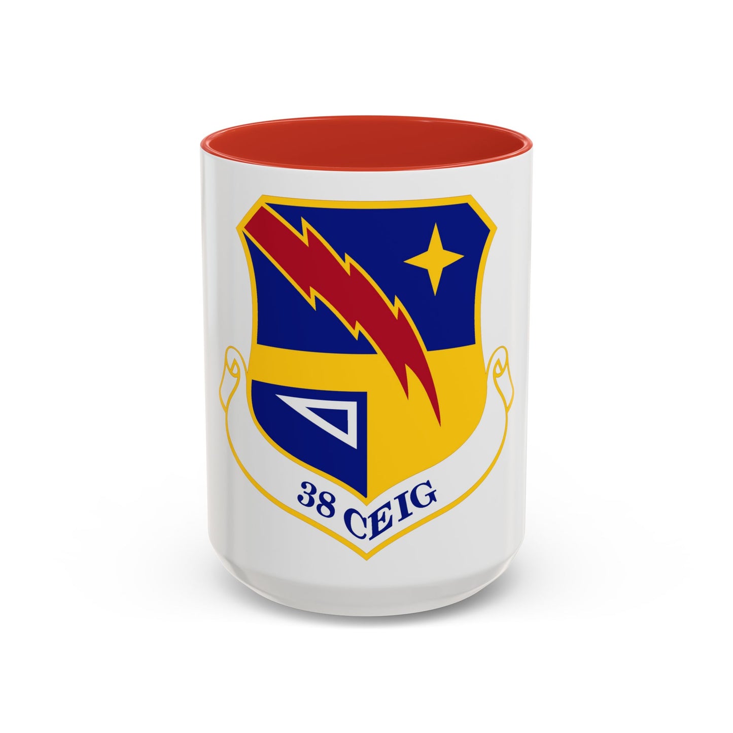 38th Cyberspace Engineering Installation Group (U.S. Air Force) Accent Coffee Mug